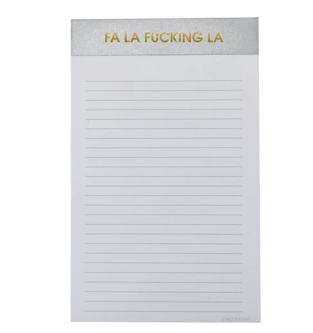 &quot;Fa La Fucking La&quot; Notepad